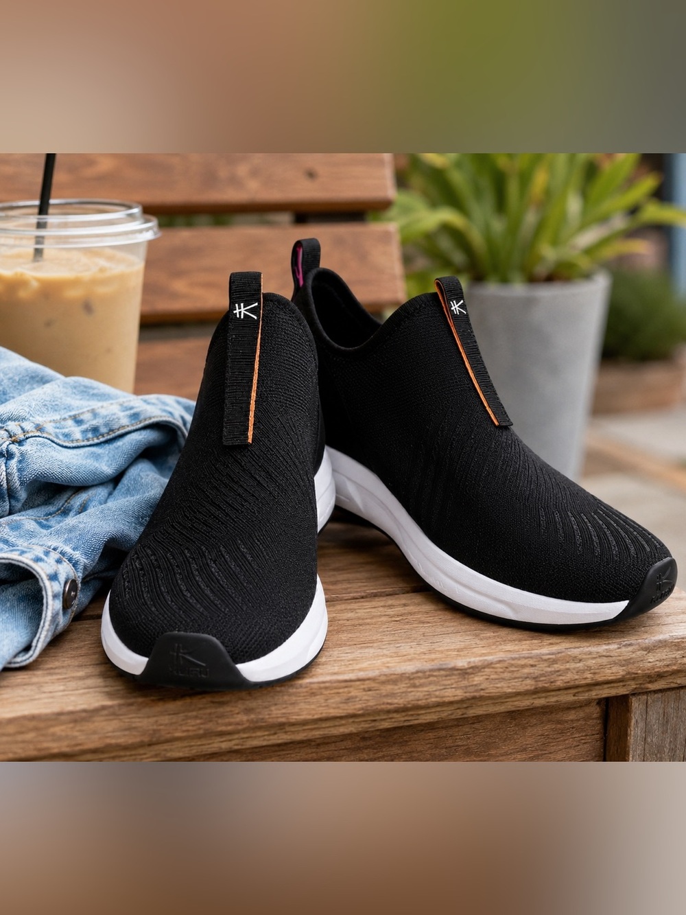 KURU ATOM Slip-On Sneaker, Comfort, Ultimate Heel Support, Pain Relief Size 10 - Picture 3 of 11